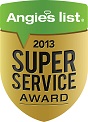Angie's List SuperService Award winner